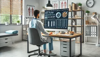 Diet planning program for nutritionists - creation diets