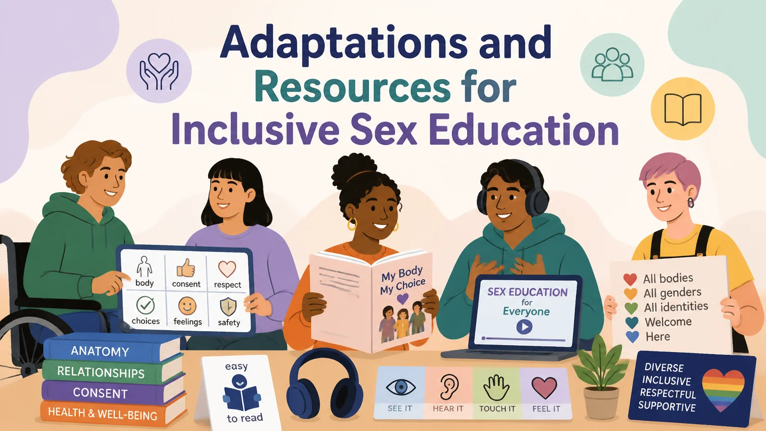 Adaptations and resources for inclusive sex education - sexuality asd disability