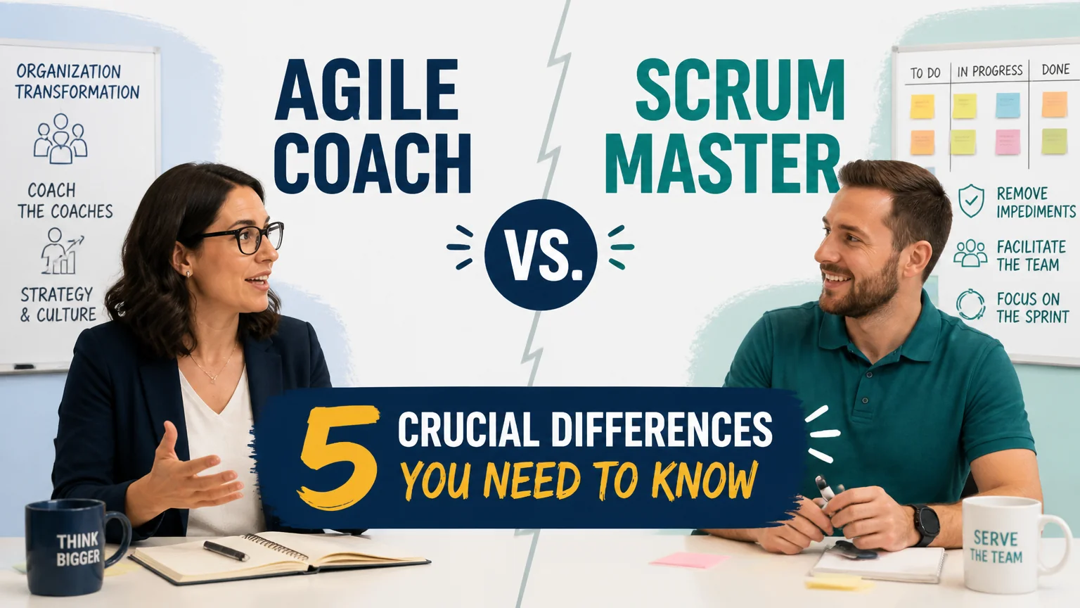 Agile coach vs. scrum master: 5 crucial differences you need to know - professional agile coach