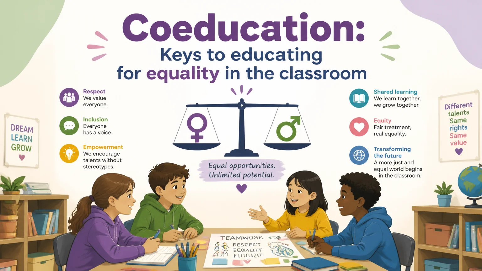 Coeducation: keys to educating for equality in the classroom