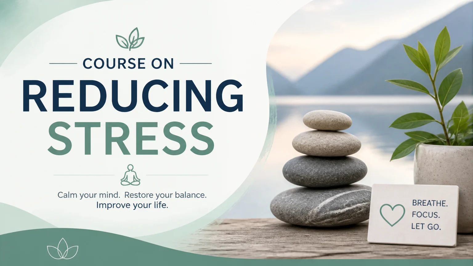 Course on reducing stress