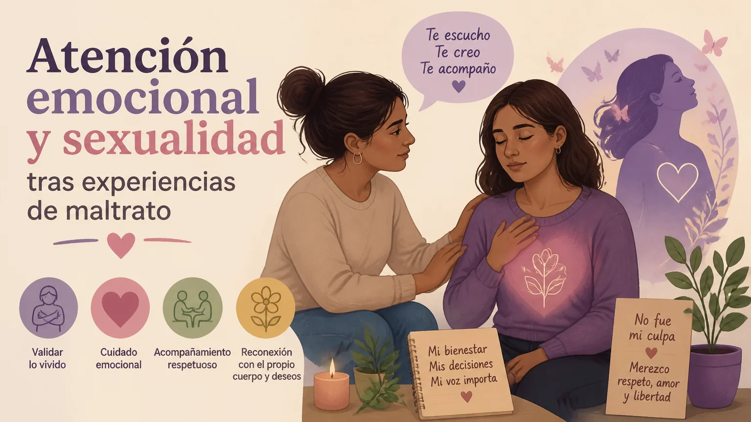 Emotional care and sexuality following experiences of abuse - sexuality center reception