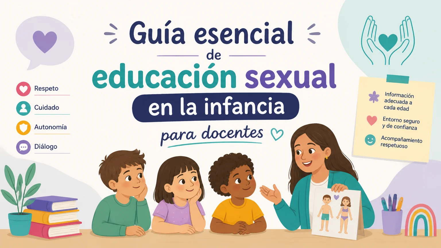 Essential guide to childhood sex education for teachers