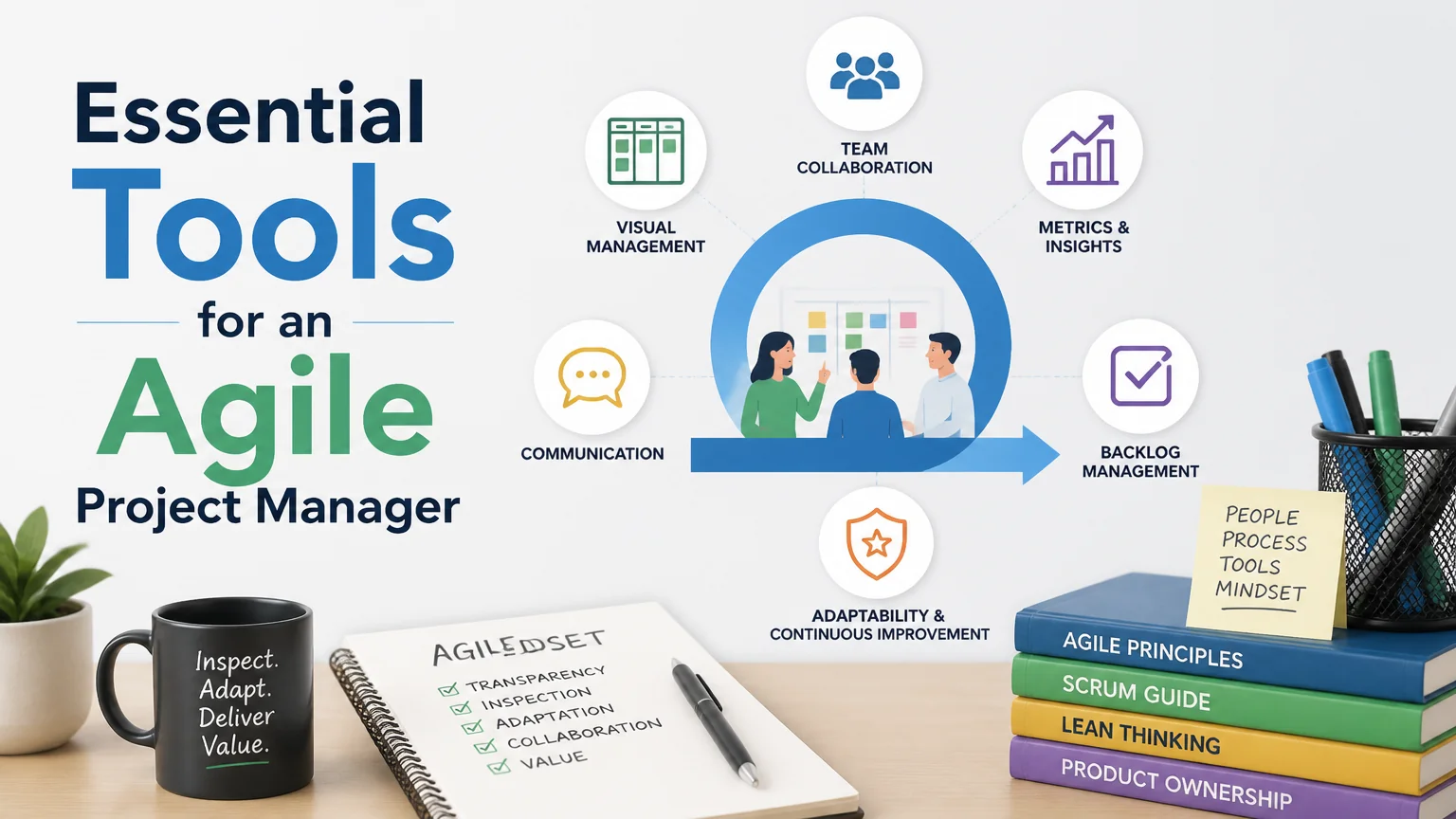 Essential tools for an agile project manager - manager projects