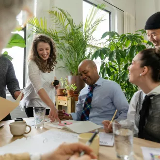 Fostering positive work environment - coaching leadership
