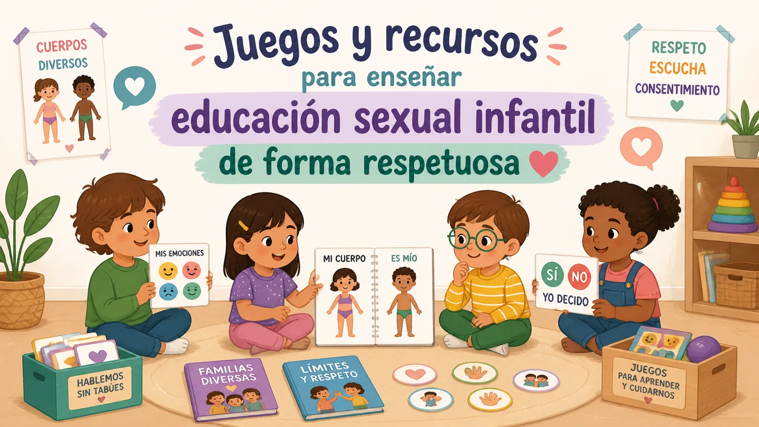 Games and resources for teaching children’s sex education in a respectful way - education sexual childhood