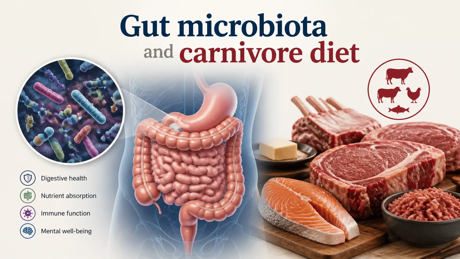 Gut microbiota and carnivore diet - nutrition carnivore