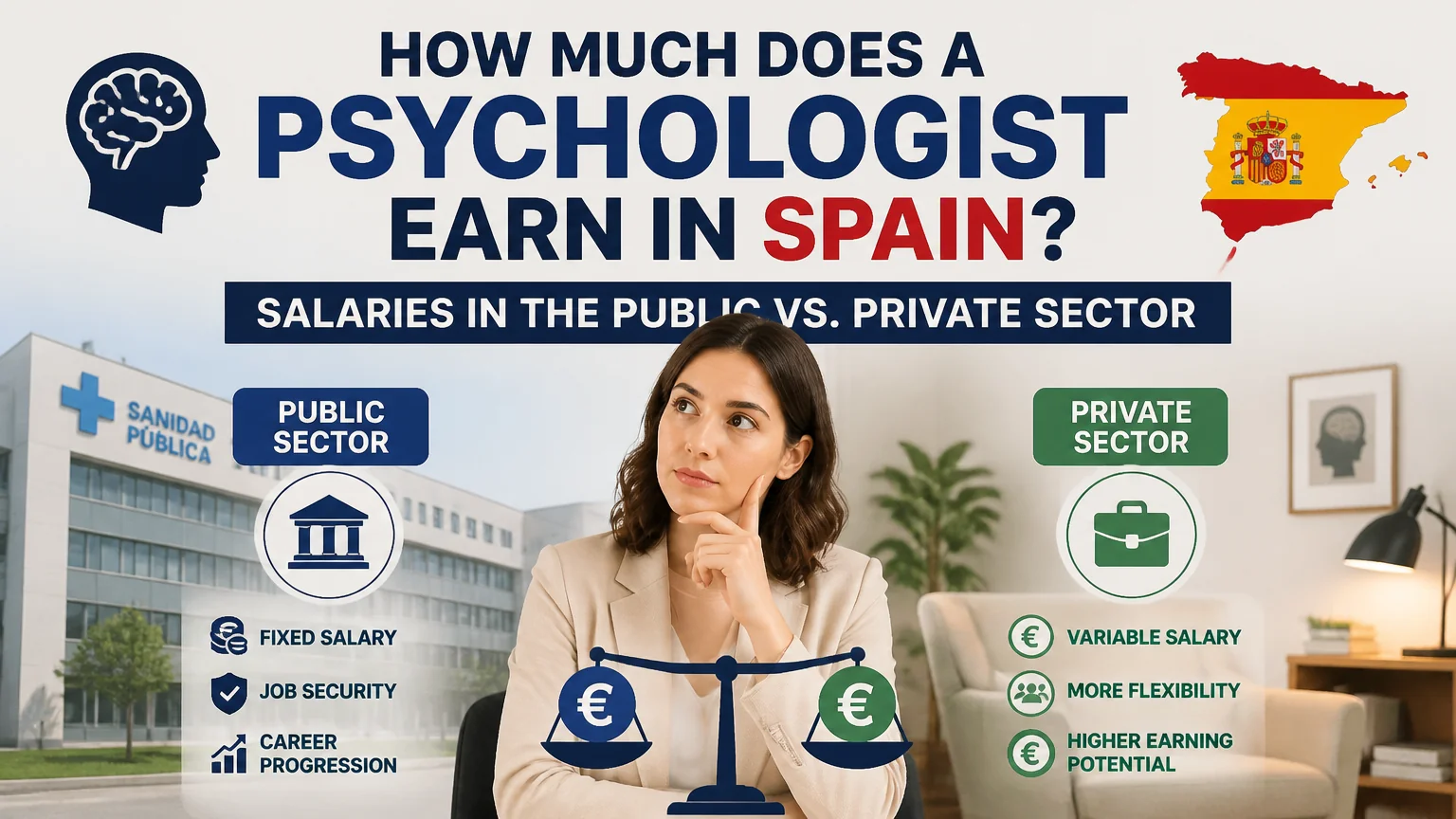 How much does a psychologist earn in spain? salaries in the public vs. private sector - practical psychology