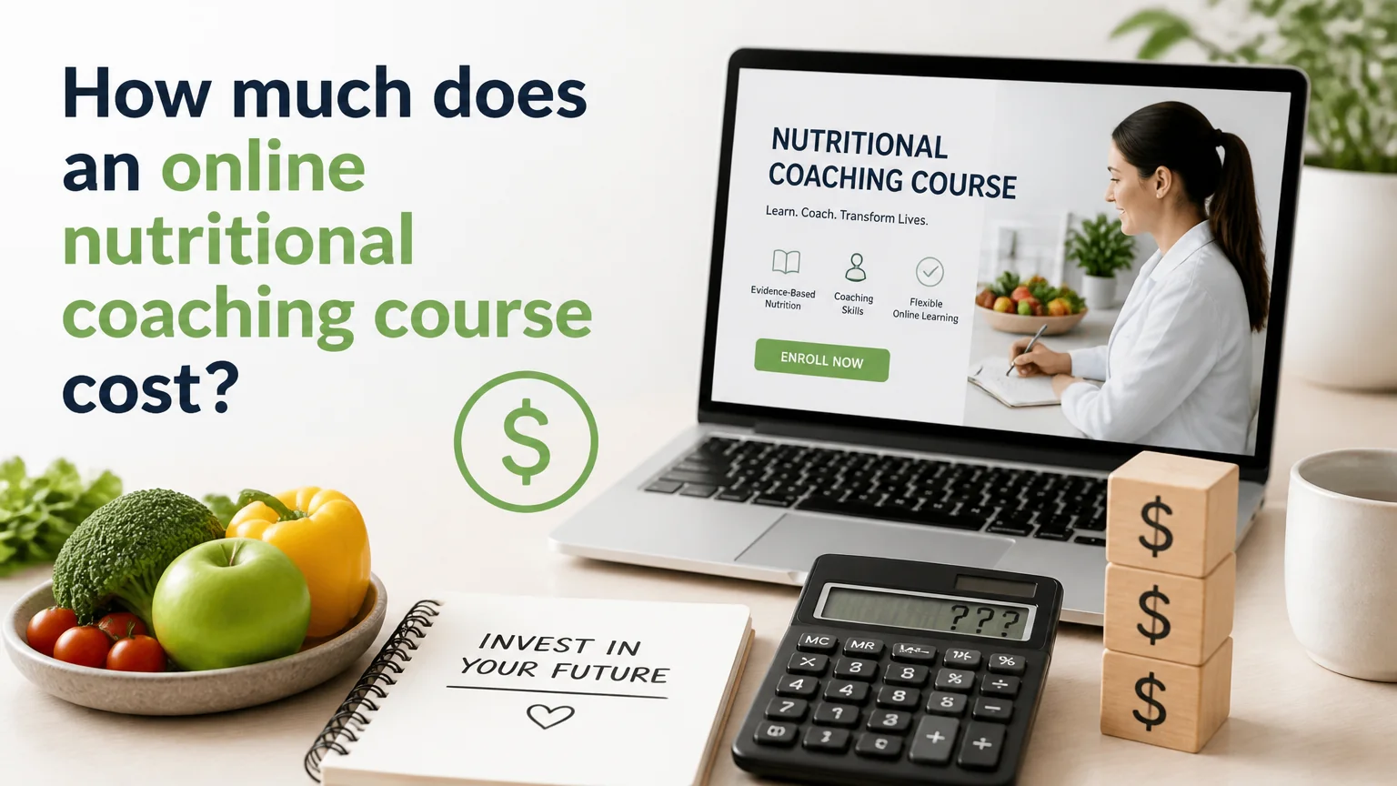 How much does an online nutritional coaching course cost? - nutritional coaching