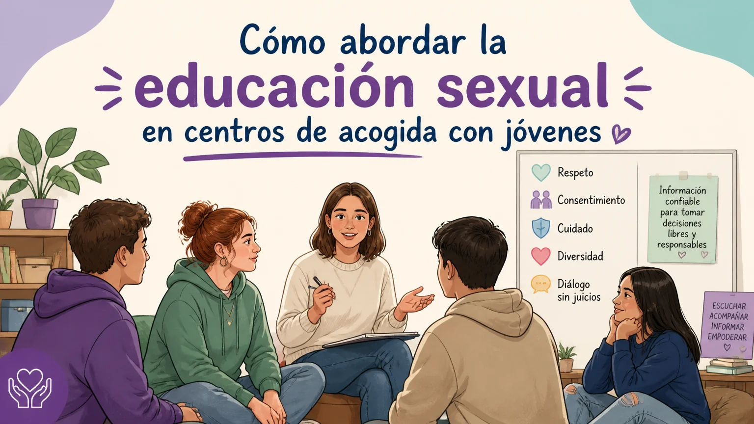 How to approach sex education in shelter settings with youth