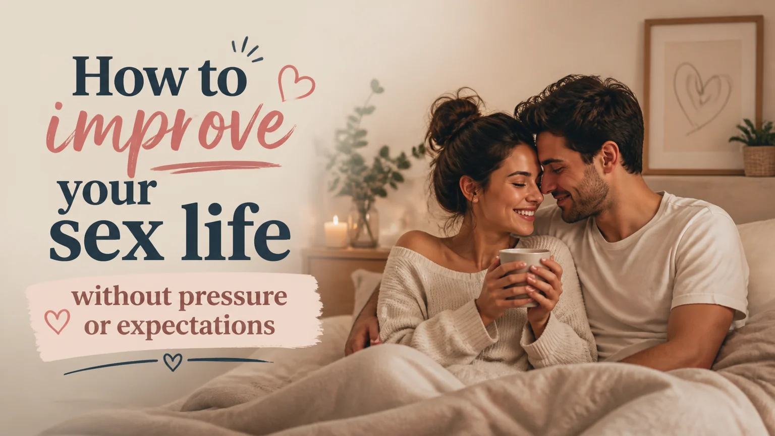 How to improve your sex life without pressure or expectations - relationship improvement couples