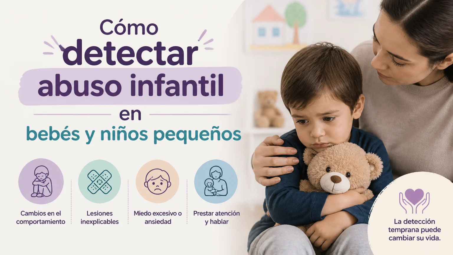 How to recognize child abuse in infants and toddlers