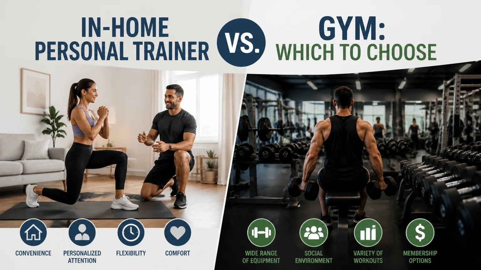 In-home personal trainer vs. gym: which to choose - personal trainer