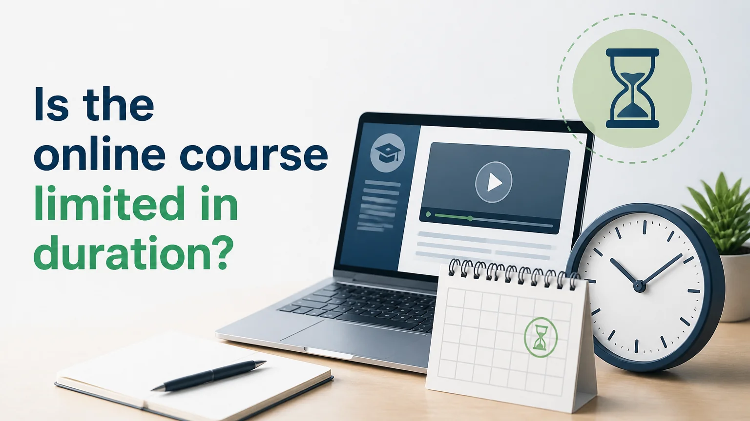 Is the online course limited in duration? - creation diets