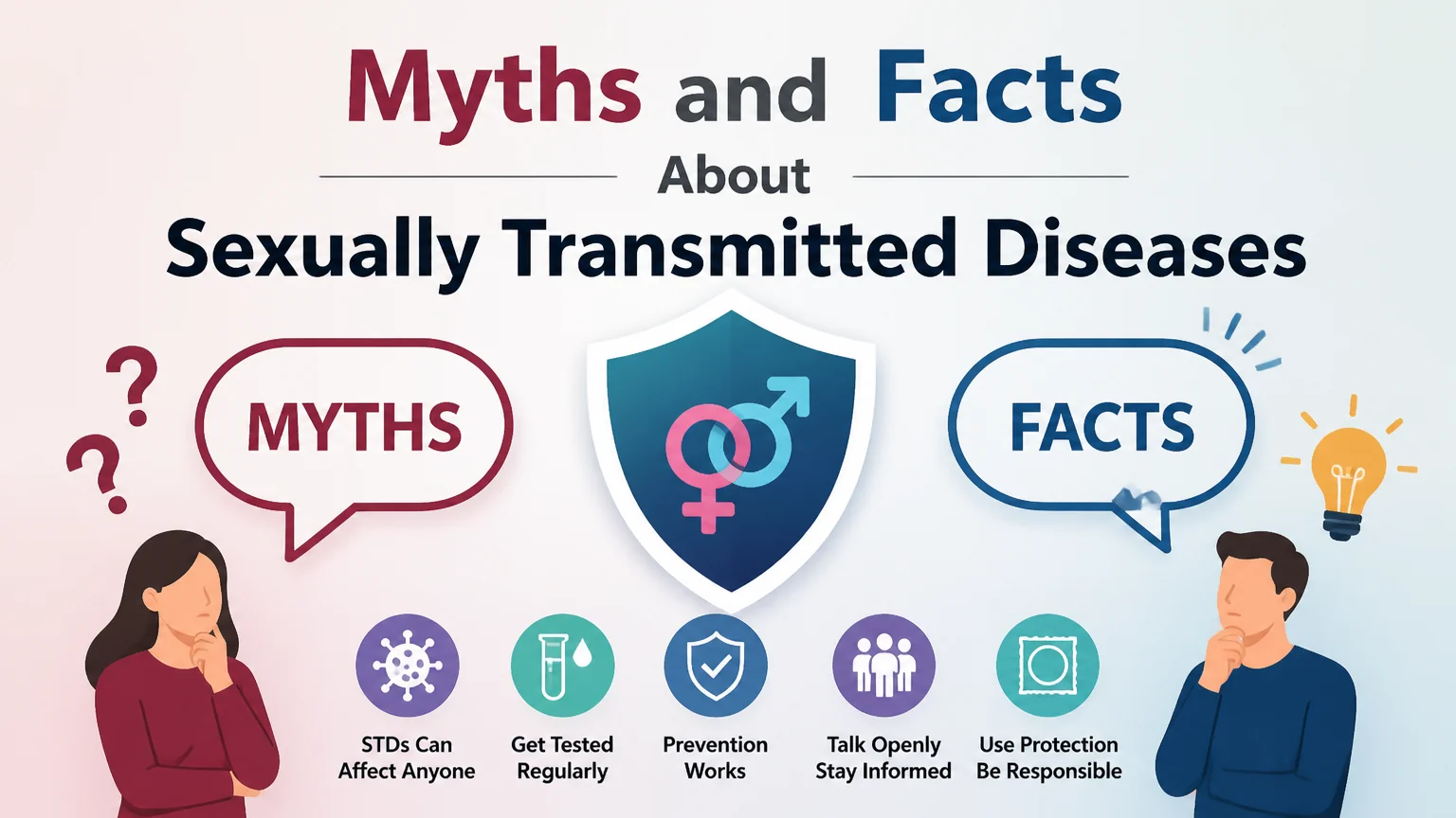 Myths and facts about sexually transmitted diseases - sexual diseases