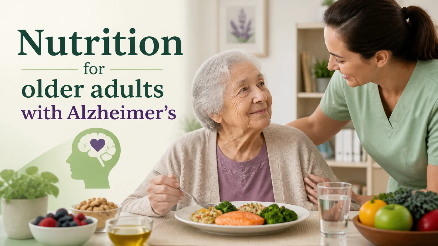 Nutrition for older adults with alzheimer's