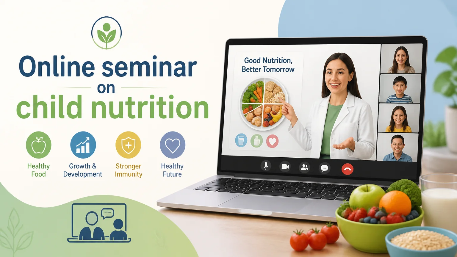 Online seminar on child nutrition - nutrition children