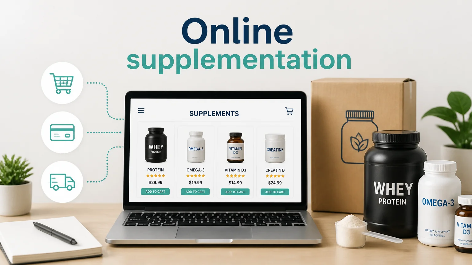 Online supplementation - nutritional coaching