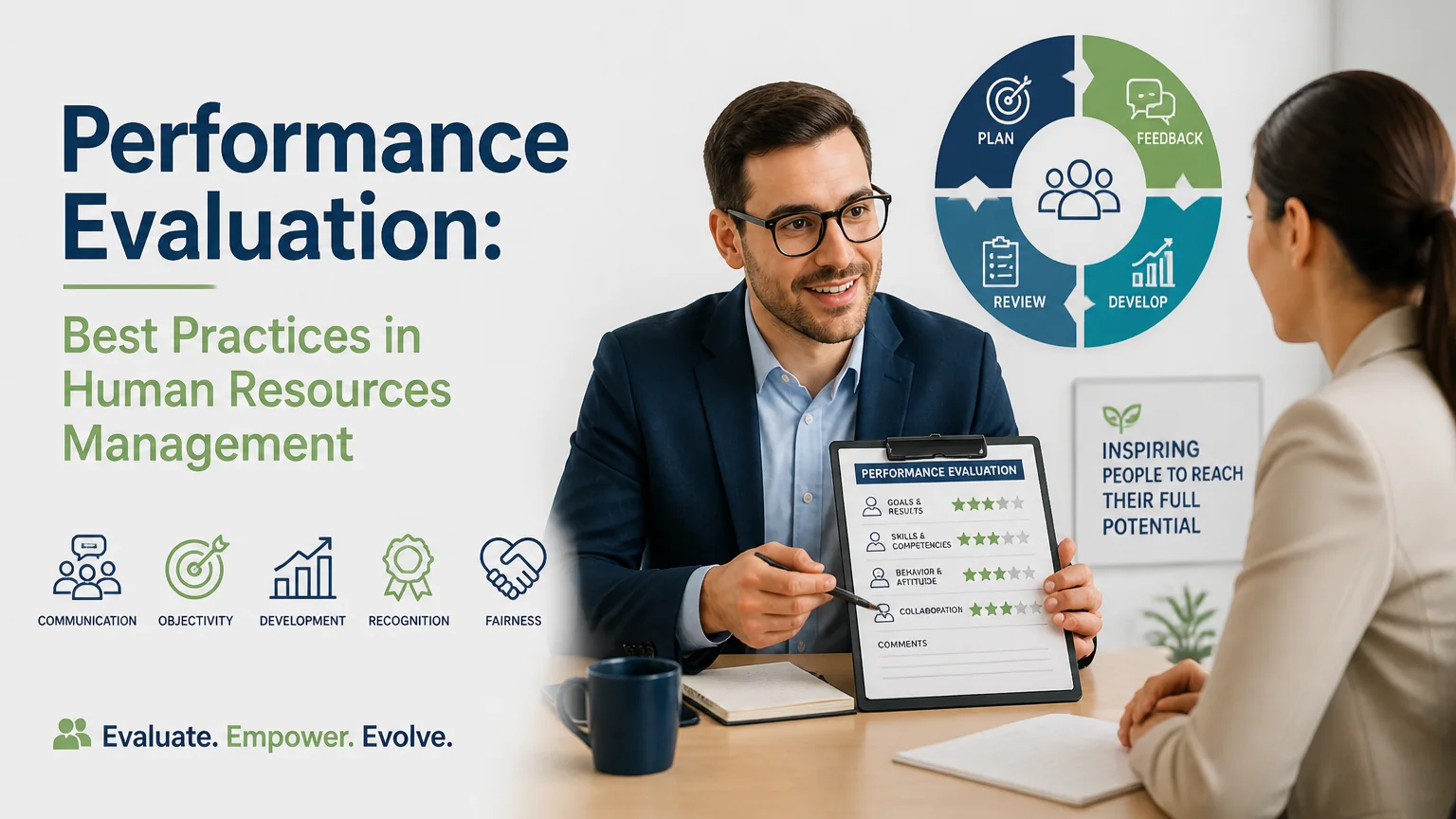 Performance evaluation: best practices in human resources management - human resources management