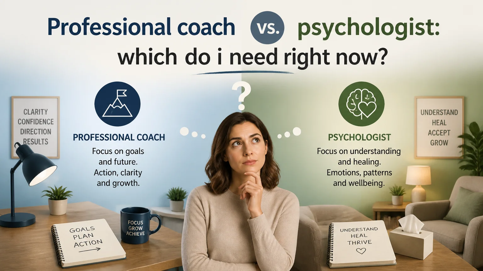 Professional coach vs. psychologist: which do i need right now? - coach professional