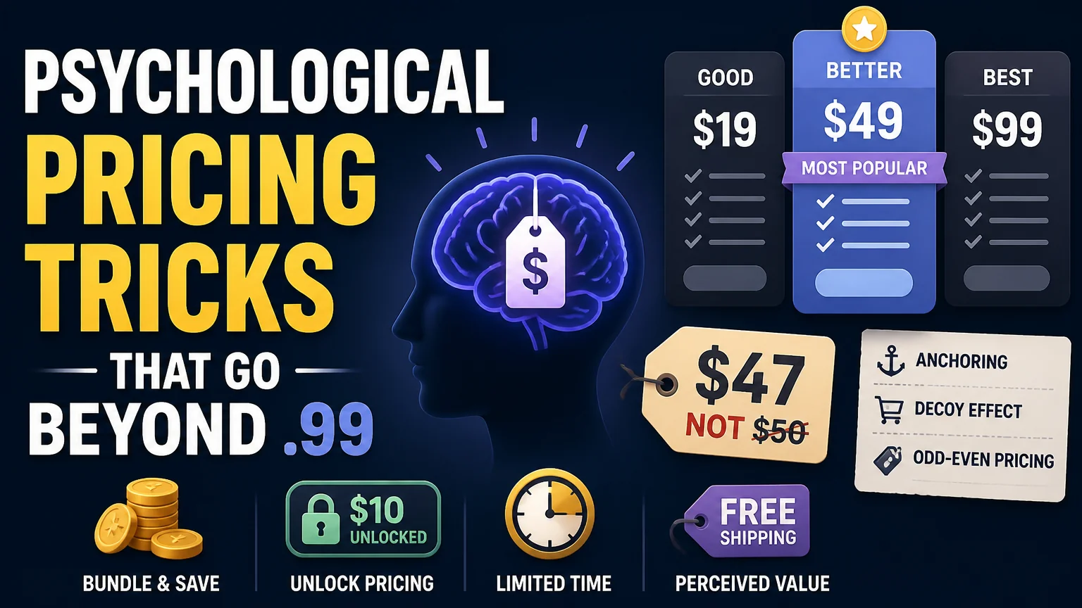 Psychological pricing tricks that go beyond .99