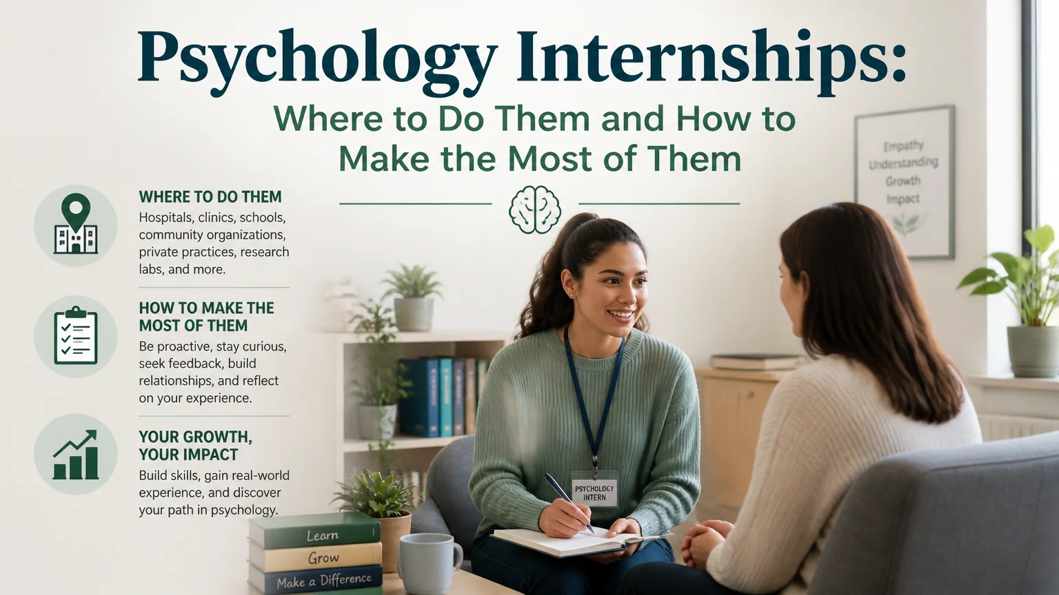 Psychology internships: where to do them and how to make the most of them - practical psychology