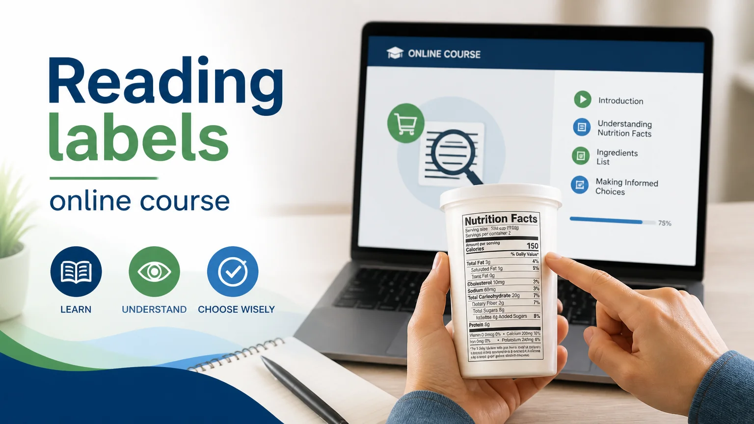 Reading labels online course - ketogenic nutrition