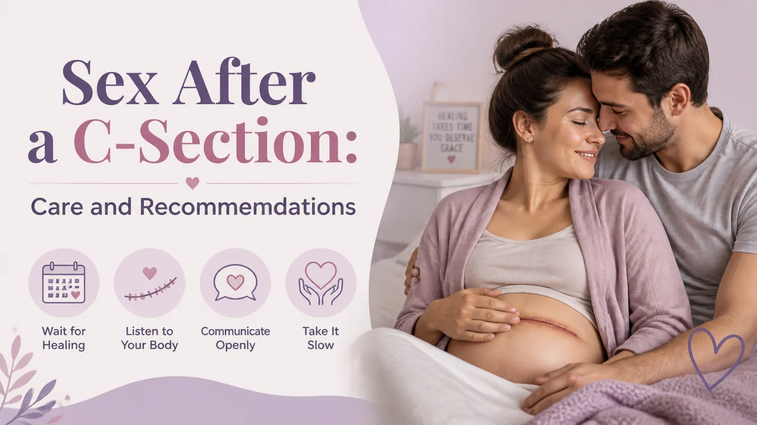 Sex after a c-section: care and recommendations - sex pregnancy postpartum