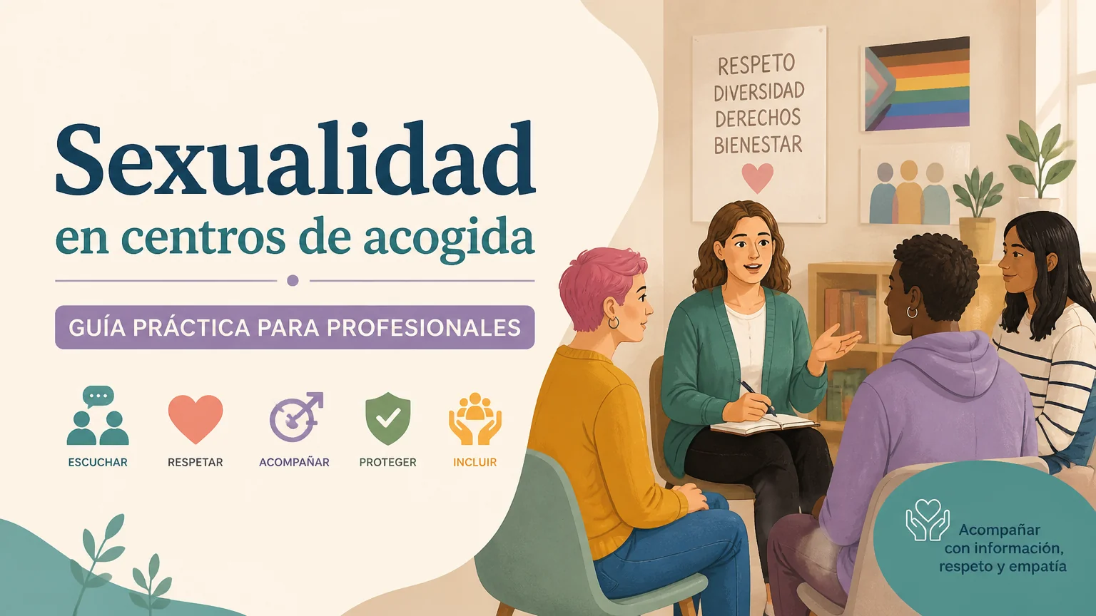 Sexuality in shelter settings: a practical guide for professionals - sexuality center reception