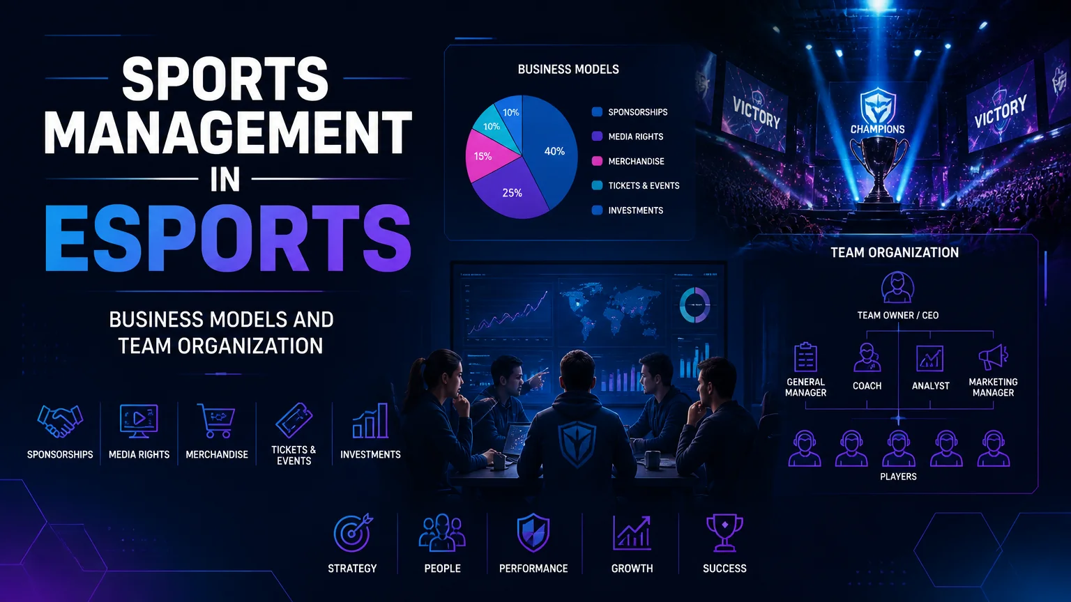 Sports management in esports: business models and team organization - sports management