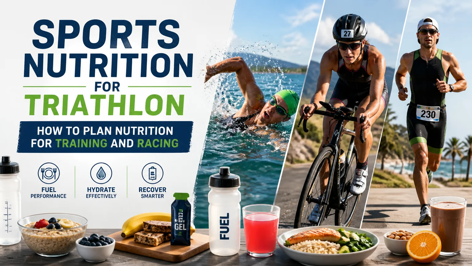 Sports nutrition for triathlon how to plan nutrition for training and racing - sports nutrition