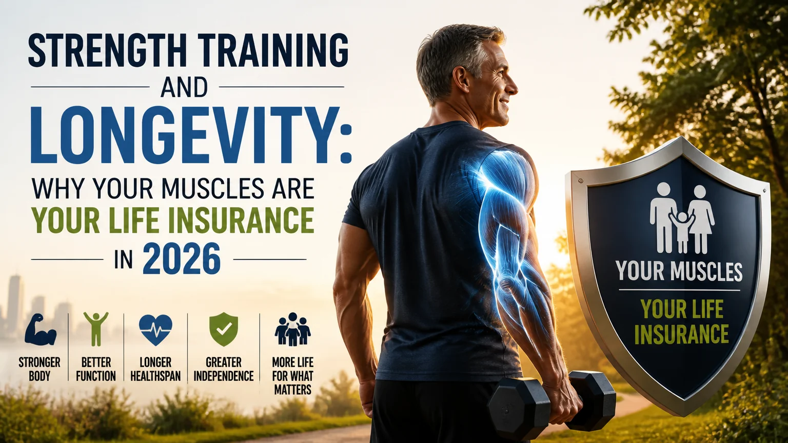 Strength training and longevity: why your muscles are your life insurance in 2026 - sports coach