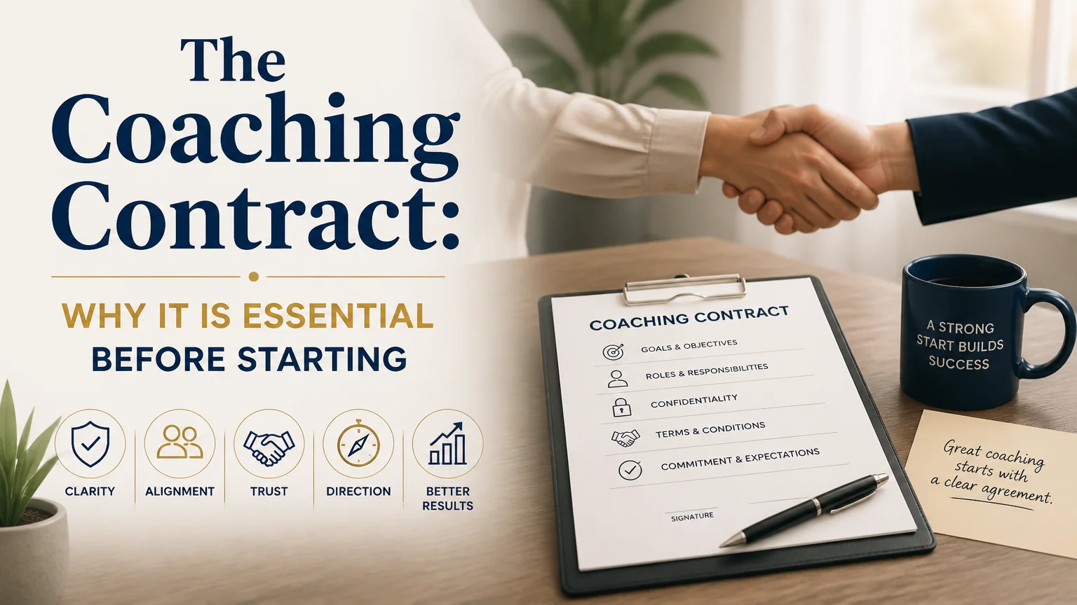 The coaching contract: why it is essential before starting