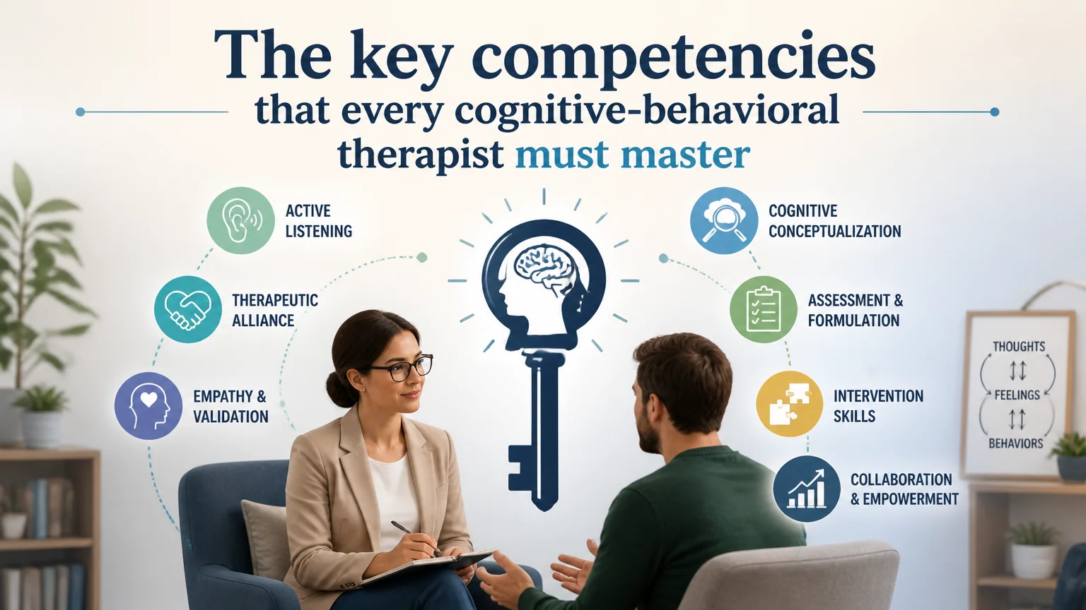 The key competencies that every cognitive-behavioral therapist must master - cognitive behavioral therapy