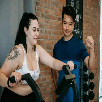 Weekly routine created by a personal trainer to build muscle
